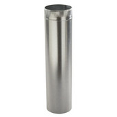 Broan 6 Round Duct, 2 Foot Sections, Galvanized Steel
