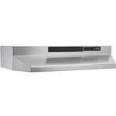  Under Cabinet Mount Range Hood, Stainless Steel, 24'' - 42'' Widths Available