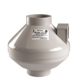  Inline Radon Fan for 4'' or  5''  Duct, 150 CFM