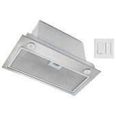  Power Pack Series 21'' ADA Compatible Custom Range Hood Insert in Stainless Steel, 450 CFM, Energy Star Certified, with EZ1 Installation System