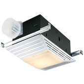  50 CFM fan / light / heater combination exhaust fan