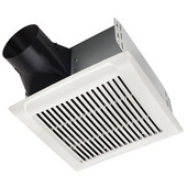 Broan NuTone InVent ™ 80 CFM Series Single-Speed Fan, 1.5 Sones, Energy Star ®, Housing: 10'' W x 9-1/4'' D x 5-3/4'' H