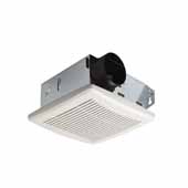  50 CFM Economy Ceiling and Wall Ventilation Fan, 7-1/4''W x 7-1/2''D x 3-5/8''H