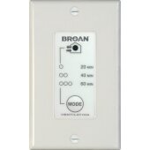  20/40/60-Minute Timer Wall Control for ERV and HRV Units
