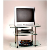  Classic Glass Series Three-Tier TV Stand