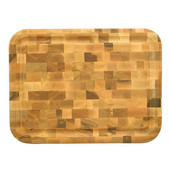  Reversible End Grain Block with Groove, 16'' W x 12'' D x 1 1/2'' H