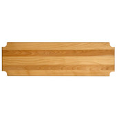  Hardwood Insert, Fits 48'' W x 14'' D Metro-Style Shelf, 47-1/8'' W x 13-5/16'' D x 1'' Thick