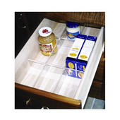  Slotted Dividers, 20 Bins, For drawer widths 16'' to 28'', Up to 2-1/2''H
