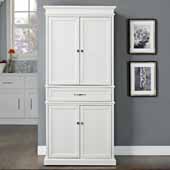  Parsons Pantry in White, 33''W x 72''H