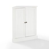  Shoreline Stackable Corner Pantry In White, 31-3/4'' W x 15-3/4'' D x 36'' H