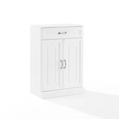  Stanton Storage Cabinet In White, 23-3/4'' W x 14-1/4'' D x 36'' H