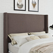  Casey Upholstered King/Cal King Headboard In Bourbon, 85-1/2'' W x 6-1/4'' D x 58'' H
