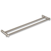  22'' Polished Stainless Steel Double Towel Bar