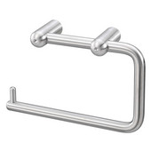  Crystal Steel Collection Stainless Steel Bathroom Toilet Paper Holder in Satin Finish