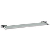  Penthouse Collection Stainless Steel Bathroom Toiletry Shelf in Polished Finish