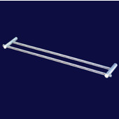 Empire Tempo Collection Polished Stainless Steel 22'' Double Towel Bar