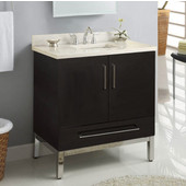  Daytona 30'' Vanity for 3122 Stone Countertops with Multiple Finishes, Sink and Frame & Hardware Option