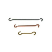  Extension Pot Rack Hook, Brass, Chrome or Copper