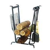  Complete Hearth Rack with Tools