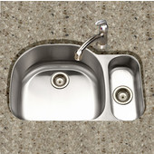  Medallion Designer Series Undermount Double Bowl Sink