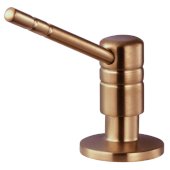  Endura II 360° Swivel Soap Dispenser in Antique Copper, Dispenser Height: 2-1/2'' H, Spout Reach: 3-9/16'' D, Spout Height: 3-9/16'' H