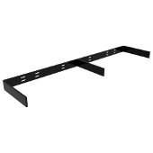  Hidden Shelf Support Bracket in Black, 34-1/2'' W x 1-5/8'' H, 8'' Arm Length