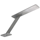  Enterprise 6'' Height Counter-Mounted Bracket for Floating Glass or Granite Countertop, in Multiple Finishes
