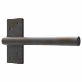  Steel Floating Mantel Support Rod in Black, 4-1/2'' W x 8'' D x 1/3'' H