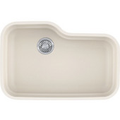  Orca Large Single Bowl Undermount Kitchen Sink, Granite, Fragranite Vanilla, 31-3/8''W x 20-3/4''D x 9''H