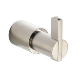  Magnifico Wall Mounted Robe Hook in Brushed Nickel, Dimensions: 1-1/4'' W x 3'' D x 2-1/8'' H