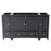  Oxford 60'' Espresso Traditional Vanity Base Cabinets, 59-3/8'' W x 20'' D x 34'' H