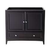  Oxford 36'' Espresso Traditional Vanity Base Cabinet, 35-3/8'' W x 20'' D x 34'' H