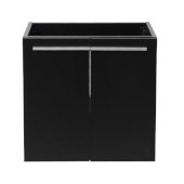  Alto 23'' Black Modern Vanity Base Cabinet, 22-1/2'' W x 18-1/4'' D x 21'' H