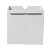  Alto 23'' White Modern Vanity Base Cabinet, 22-1/2'' W x 18-1/4'' D x 21'' H
