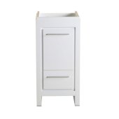  Allier 16'' White Modern Vanity Base Cabinet, 15-3/4'' W x 15-3/4'' D x 32-3/4'' H