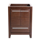  Allier 24'' Wenge Brown Modern Vanity Base Cabinet, 23-1/2'' W x 18'' D x 32-7/8'' H