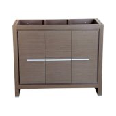  Allier 40'' Gray Oak Modern Vanity Base Cabinet, 39-1/4'' W x 18'' D x 32-7/8'' H