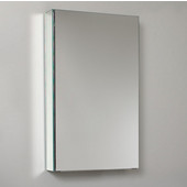  15'' Wide Bathroom Wall Mounted Frameless Medicine Cabinet with Mirrors, Dimensions: 15'' W x 26'' H x 5'' D