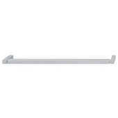  Bella Italiana Collection Handle in Silver Aluminum, 137mm W x 30mm D x 8mm H, Available in Multiple Sizes