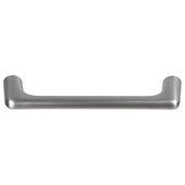  Cornerstone Series Harmony Decorative Cabinet Pull Handle, Zinc, Brushed Nickel, M4 Screws Included, Center to Center: 128mm (5-1/16'')