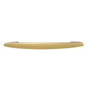  Velocity Collection (4-1/2''W) Handle, Ultra Brass, 166mm W x 27mm D x 14mm H, 128mm Center to Center