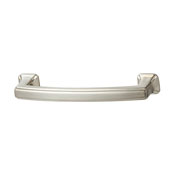  Hickory Bridges Collection (4-7/16''W) Handle, Satin Nickel, 113mm W x 28mm D x 17mm H, 96mm Center to Center