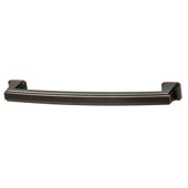  Hickory Bridges Collection (7-1/16''W) Handle, Oil-Rubbed Bronze, 179mm W x 19mm D x 30mm H, 160mm Center to Center