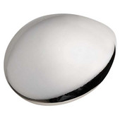  Caress Collection Oval Pull in Polished Chrome, 40mm W x 26mm D x 22mm H