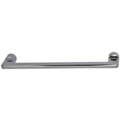  Cornerstone Series Studio Collection (6-15/16'' W) Pull Handle in Polished Chrome, 176mm W x 32mm D x 32mm H, Center to Center: 160mm (6-5/16'')