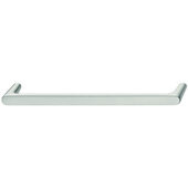  Design Deco Series Design Model H2125 Collection Zinc Handle in Satin/Brushed Nickel, 108mm W x 27mm D x 12mm H (4-1/8'' W x 1-1/16'' D x 1/2'' H), Center to Center: 96mm (3-3/4'')
