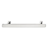  Design Deco Series Design Model H2115 Collection Zinc Handle in Satin/Brushed Nickel, 373mm W x 25mm D x 20mm H (14-11/16'' W x 1'' D x 13/16'' H), Center to Center: 320mm (12-5/8'')