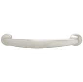  Cornerstone Series Carmel Collection (4-1/2'' W) Handle in Stainless Steel, 115mm W x 24mm D x 19mm H, Center to Center: 96mm  (3-3/4'')