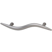  (6'' W) Curved Handle in Matt Nickel, 155mm W x 27mm D x 11mm H