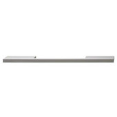  Isabella Collection Handle in Silver Anodized, 348mm W x 30mm D x 10mm H (Appliance Pull)